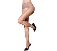 HTRUIYATY Collants Femme Sans Couture 3 D Transparent Microfibre Sheer Collants Taille Haute Sans Coutures
