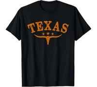 HTRWSNVX Distressed Texas State T-Shirt Black XL