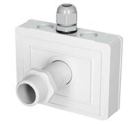 HTS e-com CBE Boîte de passage de câble KT5 + 1 pièce de raccordement PG11, étanche, extensible, IP68, passage de toit pour caravanes, bateaux et camping-cars pour systèmes solaires et paraboliques