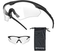 HTS HUNTERSKY S53 Lunettes de sécurité tactiques anti-buée Protection des yeux Pour la chasse, l'airsoft, l'équitation, le pickleball