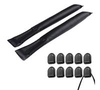 HTTDSLF 2 Pièces Coussins de Remplissage de Siège de Voiture, Bouchon d'Écartement de Siège d'Auto, Siège de Voiture Gap Filler Pad
