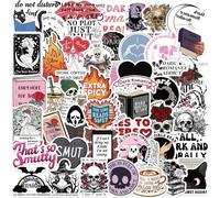 HTTDSLF Autocollant 100 Pièces Stickers Kindle, Stickers Aesthetic, Autocollants en Vinyle Waterproof Gommettes, pour Skateboard Pc Ordinateur Portable Guitare Bouteille D'eau Téléphone Voyage Tasse