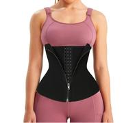 HTTDSLF Gaine Amincissante Ventre, Femme Gaine Amincissante Ventre, Femme Gaine Amincissant Corset, Body Sculptant pour Ventre, Waist Trainer Serre Taille, M