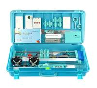 HTTGDGDH Ensemble Complet De Coffret Expérimental D'Optique, Coffret Expérimental À Lentille À Eau, Kit D'Expérimentation D'Optique Physique pour La Science, Équipement De Réfract,