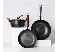 HTTGDGDH Ensemble De Casseroles, Wok, Poêle À Frire, Poêle Antiadhésive, Spécial pour Cuisinière À Induction, Ensemble De Casseroles De Cuisine