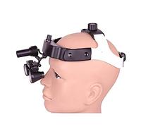 HTTGDGDH Loupe Binoculaire Professionnelle avec Éclairage Intégré, Grossissement 3,5X, Et Lampe Frontale Intégrée.