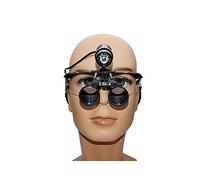 HTTGDGDH Loupe, Loupe Binoculaire À LED 2,5X, Loupe Ophtalmique À Pince