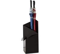HTTGDGDH Porte-Parapluies, Porte-Parapluies Nordique en Fer Forgé, Seau De Rangement pour Parapluies sur Pied(Black)