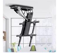HTTGDGDH Support Mural pour Téléviseur - Support De Plafond Réglable, Système De Levage Escamotable Dissimulé, Système De Levage Électrique Télescopique avec Levage Automatique, I,