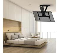 HTTGDGDH Support TV Motorisé - Support TV Électrique De Plafond - Support TV/Moniteur Inclinable De 0 À 85°, Rehausseur Électrique Télescopique avec Levage Automatique, pour Télév,