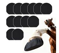 HTtoy Magikessen Lot de 18 bandes de pansement pour sabots de cheval, respirantes, imperméables, pour le traitement des plaies du sabot, protection pour sabots (18)