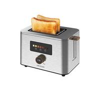Cecotec Grille-pain Touch&Toast Double Vertical 950 W 2 tranches fentes 3,8 cm écran tactile inox