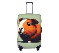 HTTUP Housse universelle pour bagage de voyage Motif cochon d'Inde, Noir, G