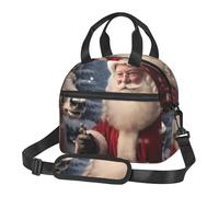 HTTUP Sac à déjeuner isotherme de grande capacité et pratique du Père Noël, routine quotidienne, travail, voyage, pique-nique