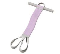 HTU Bande Élastique Antidérapante Portable pour Abdomen, Taille, Bras (Violet)