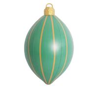 HTU Boules de Noël gonflables en PVC - Boule décotative pour Cour de Noël (72 x 43 cm) (C)