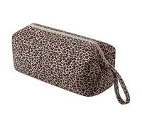 HTU Étui de voyage matelassé avec poignée et fermeture éclair, joli sac de transport floral, sacs de rangement de grande capacité pour sèche-cheveux Airwrap Shark Flexstyle (léopard) (style 7)