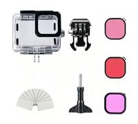 HTU Étui étanche de Haute qualité pour GoPro12/11/10/9 - Étui de plongée Polyvalent, Coque de Protection pour Prise de Vue sous-Marine, Accessoires de plongée Professionnels-1 pièce