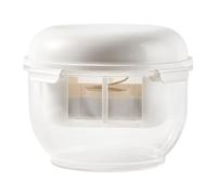 HTU Machine à yaourt grec avec ressort de pression, passoire à yaourt grec, machine à yaourt et fromage faite maison pour yaourt grec épais fait maison