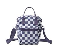 HTU Mini sac à dos polyvalent avec poignée supérieure pour femme - Sac à bandoulière léger - Sac à dos de voyage de vacances - Fourre-tout pour fille (Bleu)