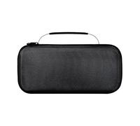 HTU Sac à Main de Protection pour Console NS2, avec 24 emplacements pour Cartes de Jeu, étui de Protection (Noir) (Fermeture éclair Noire)