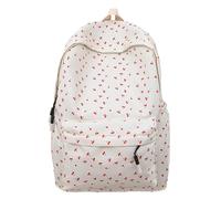 HTU Sac d'école décontracté pour femme Imprimé floral Sac à dos pour étudiant Sac à dos pour ordinateur portable (style2)