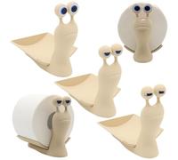 HTU Support de Rouleau sur Pied en Forme d'escargot décoratif pour la décoration de la Maison (Escargot à Gros Yeux)