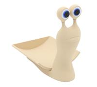 HTU Support de Rouleau sur Pied en Forme d'escargot décoratif pour la décoration de la Maison (Escargot à Gros Yeux (A)