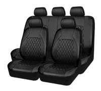 HTUHBCX Le Siège Universel en Cuir D'unité Centrale Quatre Saisons Couvre | Couvre Siège Coussin De Couverture Avant/arrière/ensemble Complet L'airbag Compatible Housse Siège(Full Seat)