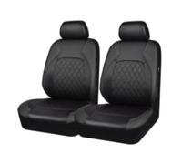 HTUHBCX Le Siège Universel en Cuir D'unité Centrale Quatre Saisons Couvre | Couvre Siège Coussin De Couverture Avant/arrière/ensemble Complet L'airbag Compatible Housse Siège(2 Piece Front Seat)