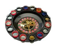 HTUK® Roulette avec 16 verres à shot inclus, idéale pour fêtes
