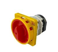 HTUOYSSM Interrupteur à came électrique YMZ12-32/2GS avec plaque cadenas On-Off 2 pôles position 32 A 690 V Sélecteur rotatif