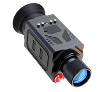 Htuteyy Télescope de Vision Nocturne HD, Double Usage, Jour et Nuit, Caméra Vidéo Montée sur la Tête, Carte de Stockage, Surveillance (Carte Non Incluse)