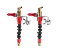 Htuygyjaw Lot de 2 pulvérisateurs d'eau pour éliminer la poussière, buse de brumisation réfrigérante pour machine à découper les carreaux, briques, meuleuse angulaire.