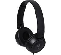 HTV 649 B Casque TV stéréo avec câble Confortable et léger, contrôle du Volume intégré, Haute qualité Acoustique, impédance 32 ohms, sensibilité 94 DB et fréquence jusqu'à 22 kHz