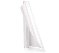 HTV - Ensemble de feuilles de vinyle de 101,6 x 30,5 cm à transfert thermique - 18 couleurs - Vinyle adhésif thermocollant à repasser - Pour personnaliser des T-shirts blanc