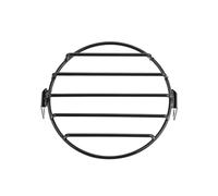 HTVTKRFGRL Cache-phare Moto Protecteur Universel De Phare Moto Vintage 6.5 Pouces Couvercle Lampe Gril Rétro Pièces Hachoir(Stripes)