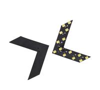 HTVTKRFGRL Clignotant Séquentiel Latéral Rétroviseur 1x Clignotant LED Flèche Indicateur Lumineux Ampoule De Signalisation(Green)