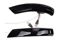 HTVTKRFGRL Clignotant Séquentiel Latéral Rétroviseur Pour Mondeo MK4 Facelift 2011-2014 Dynamique À LED Latéral Indicateur Séquentiel Clignotant Lampe(White-Yellow)