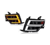 HTVTKRFGRL Phare Avant Complet Pour Pajero V93 V97 V87 2005-2021 Phares De Voiture LED Feux Jour Clignotants Dynamiques