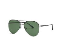 HTXONB Lunettes de soleil polarisées tendance pour hommes et femmes, pour la photographie de rue en plein air, les voyages, la pêche et la conduite, C2, 147 x 146 x 54 mm