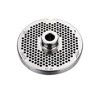 HTyghbn Disque d'orifice pour hachoir à viande 22 types manuel électrique commercial plaque orifice hachoir à viande lame croisée plaque de décharge accessoires (22-3 mm Jipan)