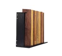 HTYUKFDG Présentoir de carrelage de Sol, présentoir de Plaque en Bois, Support de Stockage d'échantillons de Carreaux, Insertion Oblique, Support d'échantillon en céramique