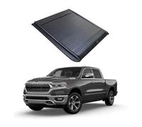 HTZLCO Couvre-Benne Rigide rétractable Compatible avec Dodge Ram 1500 2022-2023 | Commande électrique | Lattes en Aluminium | Verrouillage de sécurité