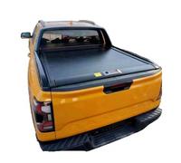 HTZLCO Couvre-tonneau Rigide rétractable | Compatible avec Les modèles de Pickup 2024-2025 (Ranger, Hilux, D-Max, Navara, L200 et Plus) | Couvercle de volet Roulant