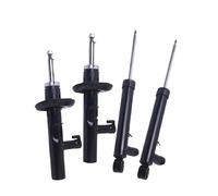 HTZLCO Kit d'amortisseurs électriques avant et arrière 3C0413031D et 3C0513045D, 4 pièces, compatibles avec VW CC, Golf 6 MK6, Passat B7, EOS, Tiguan, Scirocco