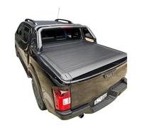 HTZLCO Mamba Low 4x4 pièces Automobiles rétractable Enroulable Couverture de tonneau Manuelle Rigide électrique Compatible for Nissan Frontier 5 Pieds/6 Pieds