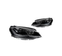HTZLCO Phares avant compatibles avec VW Golf 7 MK7 2013-2017, feux de jour DRL 5 xénon, lentille Hid H7, accessoires de voiture for Golf 7.5 R Line(TSI-Sliver,LHD_ALL)