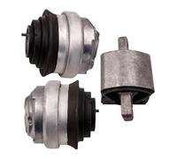 HTZLCO Support de transmission 3x Support moteur avant et support de transmission arrière Ensemble compatible for Mercedes Benz C320 C55 CL55 2022404917 2032400517 2202403317 Supports moteur et suppor