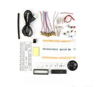HU-013 Kit électronique à souder avec 7 notes pour piano avec indicateurs LED 170 x 153 mm